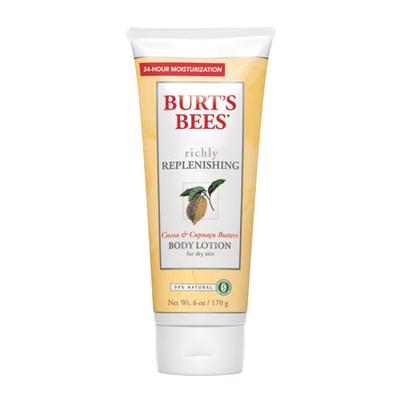 Burt's Bees Replenishing Body Lotion Cocoa & Capuacu Butters 6 oz (Pack of 3)