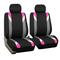 FH Group FB033PINK102 Bucket Seat Cover (Modernistic Airbag Compatible (Set of 2) Pink)