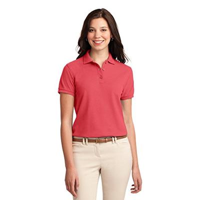 Port Authority Women's Silk Touch Polo 4XL Hibiscus
