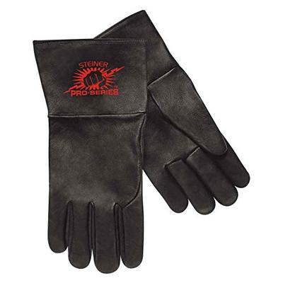 Steiner 0266-L SPS TIG Gloves, Premium Grain Kidskin Unlined 4-Inch Cuff, Large