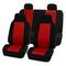 FH Group FB102RED114 Red 3D Air Mesh Auto Seat Cover (Full Set)
