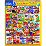 White Mountain Puzzles Cereal Boxes - 1000 Piece Jigsaw Puzzle screenshot. Games & Puzzles directory of Toys.