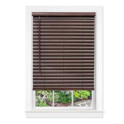 Achim Home Furnishings Cordless GII Luna 2" Vinyl Venetian Blind, 30" x 64", Mahogany