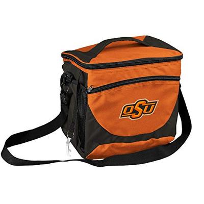 NCAA Oklahoma State Cowboys 24-Can Cooler with Bottle Opener and Front Dry Storage Pocket