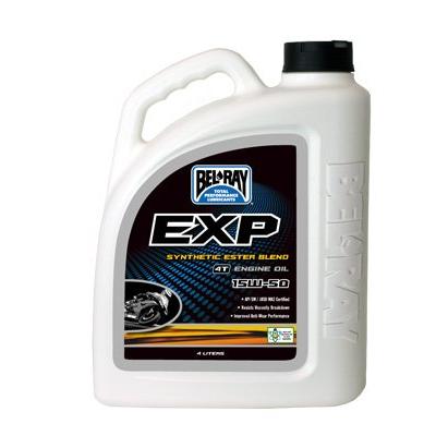 Bel-Ray EXP Synthetic Ester Blend 4T Engine Oil - 15W50 - 4L. 99130-B4LW