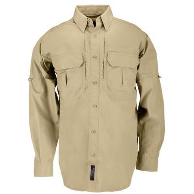 5.11 Tactical Tactical Long-Sleeve Shirt, Coyote Brown, X-Large
