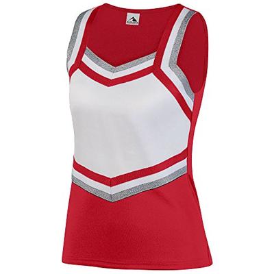 Augusta Sportswear Women's Pike Shell S Red/White/Metallic Silver