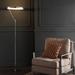 Orren Ellis Cresson 67" LED Floor Lamp Metal in Gray | 66.75 H x 17.5 W x 17.5 D in | Wayfair 57D360F05C2E470FBC2EDA3F71E55CBB