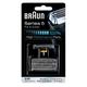 Braun Replacement Foil & Cutter - for 51s Series 5 and 8000 Series Activator, Contour Pro, 360 Complete by Braun