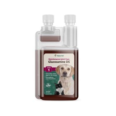 NaturVet Maintenance Care Glucosamine DS Liquid Joint Supplement for Cats & Dogs, 32-oz bottle