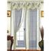 Astoria Grand Leitner Floral Semi-Sheer Rod Pocket Single Curtain Panel Polyester in White | 84 H in | Wayfair 62372F07F9A9457CAD6C56B360CCB671