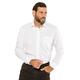 JP 1880 Men's Big & Tall Easy Care Formal Shirt White XXXXX-Large 713989 20-5XL