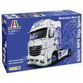 ITALERI 3935S - 1:24 M-B Actros MP4 Show GigaSpace , Modellbau, Bausatz, Standmodellbau, Basteln, Hobby, Kleben, Plastikbausatz, detailgetreu