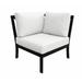 Madison Patio Chair w/ Cushions in Gray/White/Blue kathy ireland Homes & Gardens by TK Classics | 33 H x 33.5 W x 33.5 D in | Wayfair