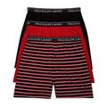 Ralph Lauren Polo Knit Boxer Shorts with Moisture Wicking 100% Cotton - 3 Pack (L, Grey Asst)
