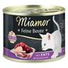 Miamor Feine Beute 24 x 185 g umido gatto - Anatra