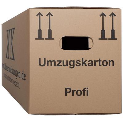 Kk Verpackungen - 80 neue umzugskartons 2 Wellig umzugkartons profi 45kg KK2W - Braun