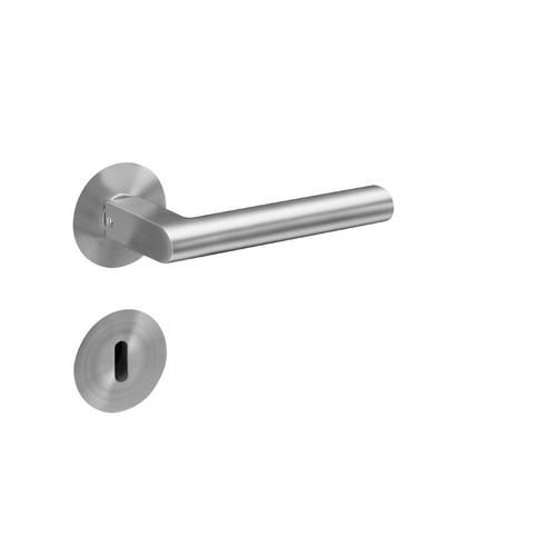 Karcher Türgriff-Garnitur Madeira EPL45 Edelstahl matt Türklinke, Buntbart