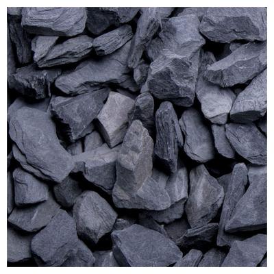 Bruchsteine Canadian Slate Schwarz, 250 kg (Bigbag), 10-20 mm