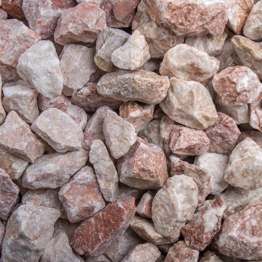 Ziersplitt Tiroler Rot, 20 kg (Sack), 16-25 mm Image