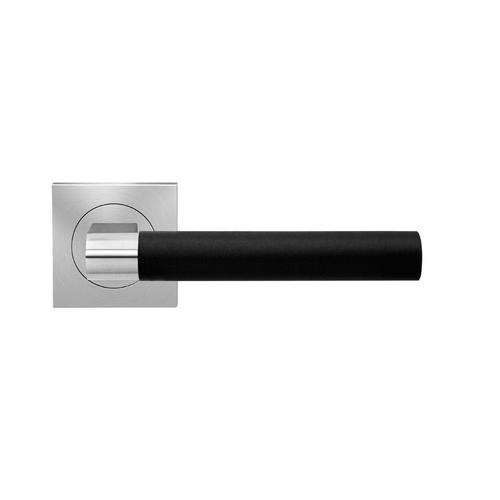 Karcher Türgriff-Garnitur Madeira ER45QLS Edelstahl matt Türklinke Türgriff, Profilzylinder