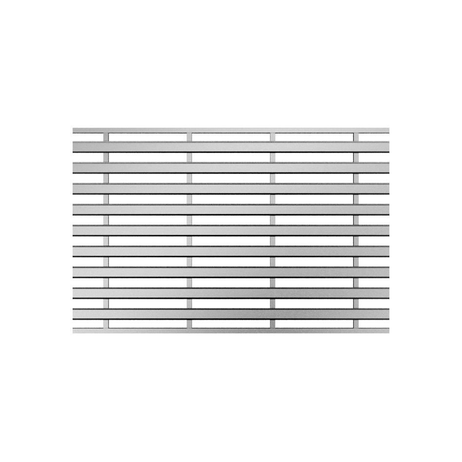 ACO Profiline Rost Heelsafe Edelstahl Baubreite 130 mm, 1,0 m Image