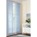 Pine Cone Hill Greylock Solid Pinch Pleat Rod Pocket Single Curtain Panel Polyester in Green/Blue | 48" W x 84" L | Wayfair PC3738-PNL84