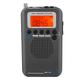 VHF Airband Radio, Bewinner Portable Aircraft Band Radio Receiver VHF Portable Full Band Radio Recorder Full Band Radio Receiver AIR/FM/AM/CB/SW/VHF,LCD Display with Backlight(Black)