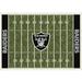 Imperial Las Vegas Raiders 5'4'' x 7'8'' Home Field Rug