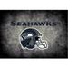 Seattle Seahawks Imperial 5'4'' x 7'8'' Distressed Rug