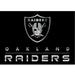 Imperial Las Vegas Raiders 7'8'' x 10'9'' Chrome Rug