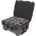 Nanuk 950 Wheeled Hard Case with Padded Dividers (Graphite, 51.9L) 950-2007