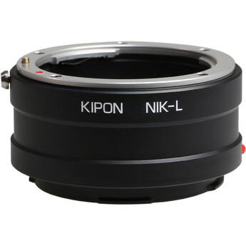 KIPON Nikon F-Mount Lens to Leica L-Mount Camera Basic Adapter NIKON-SL