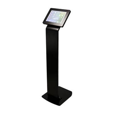 CTA Digital Premium Locking Floor Stand Kiosk (Bla...