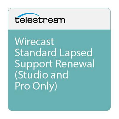 Telestream Wirecast Standard Lapsed Support Renewal (Studio and Pro Only) WC-UPG-STD