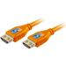 Comprehensive MicroFlex Pro High-Speed Active HDMI Cable with Ethernet (Orange, 15') MHD18G-15PROORGA
