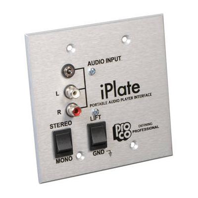 Pro Co Sound iPlate - Portable Audio Player Wall Plate Interface IPLATE