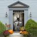 The Holiday Aisle® Spider Skull Door Mural Metal in Gray | 80 H x 32 W in | Wayfair 803E8CF09AE84371980EAC62E72FB9ED