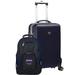 DePaul Blue Demons Deluxe 2-Piece Backpack and Carry-On Set - Navy