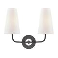 Mitzi Merri 15 Inch Wall Sconce - H318102-PN/BK