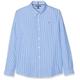 Tommy Hilfiger - Boy's Stripe L/S Blouse - Kids Tommy Hilfiger Shirts - Shirt For Boys - Poplin Long Sleeve Shirt - Blue - Age 5