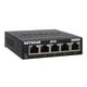 NETGEAR GS305 LAN Switch 5 Port Netzwerk Switch (Plug-and-Play Gigabit Switch LAN Splitter, LAN Verteiler, Ethernet Hub lüfterlos, robustes Metallgehäuse), Schwarz