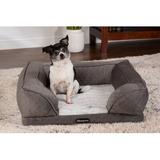 Beautyrest Supreme Comfort Couch Pet Bed Bolster Polyester in Gray | 8 H x 26 W x 22 D in | Wayfair FCCH018-MDGRY01