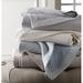 Home Treasures Linens Savannah 100% Cotton Sham 100% Cotton in Gray/Blue | 26 H x 26 W in | Wayfair WF-SAV5ESHA-TF