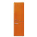 SMEG 50s Style 24" Bottom Freezer 12.8 cu. ft. Energy Star Refrigerator in Orange | 77.48 H x 23.66 W x 30.24 D in | Wayfair FAB32UROR3