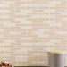 Bond Tile Queen 76" x 3" Terra Cotta Brick Joint Mosaic Wall Tile Terracotta in Gray/Black | 2.83 H x 0.76 W x 0.47 D in | Wayfair EXT3RD101047