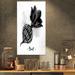 East Urban Home Farmhouse Food Beet Cutting Scheme - Graphic Art Print Canvas/Metal in Black/White | 32 H x 16 W x 1 D in | Wayfair