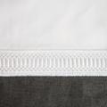 Home Treasures Linens Linea Linen Tablecloth Linen in Gray/White | 72 D in | Wayfair EMLIN72144TABWHGD