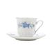August Grove® Quiana Rose Teacup & Saucer Porcelain/Ceramic in White | 3 H in | Wayfair 62C7AC42CCE548F29EE5CB14BF2052F8