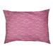 Tucker Murphy Pet™ Chelan Lined Chevrons Indoor Dog Pillow Polyester in Pink | 6 H in | Wayfair 076C7BC572104946930ACC553AD6247C